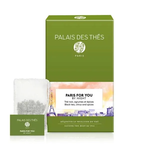 Palais des Thés Paris for You By Night sort te 100 g øko