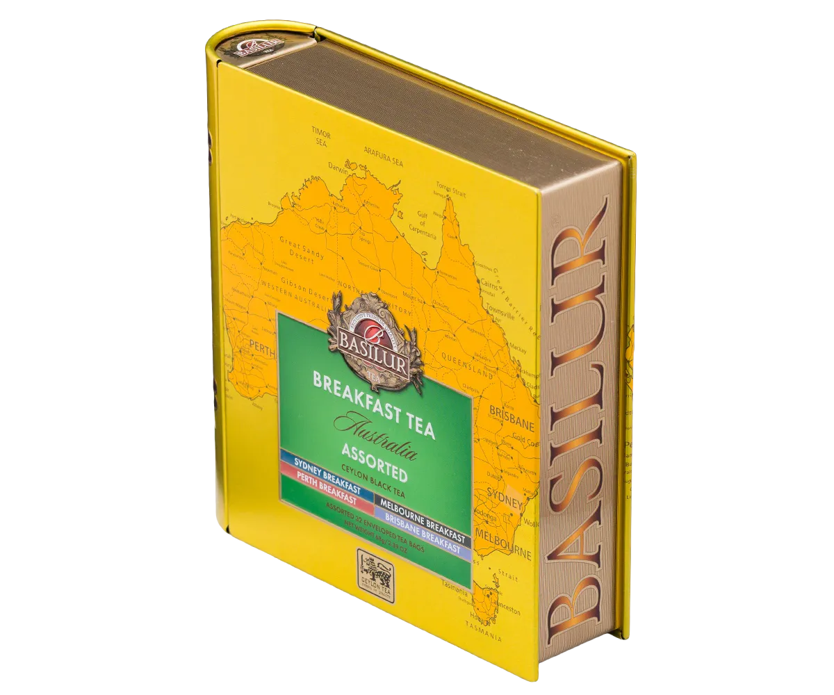 Basilur Breakfast Tea Australian Breakfast sort te 32 breve kraftig