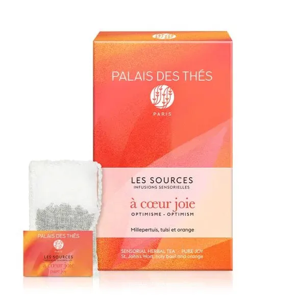 Palais des Thés Pure Joy urtete dåse 100 g appelsin