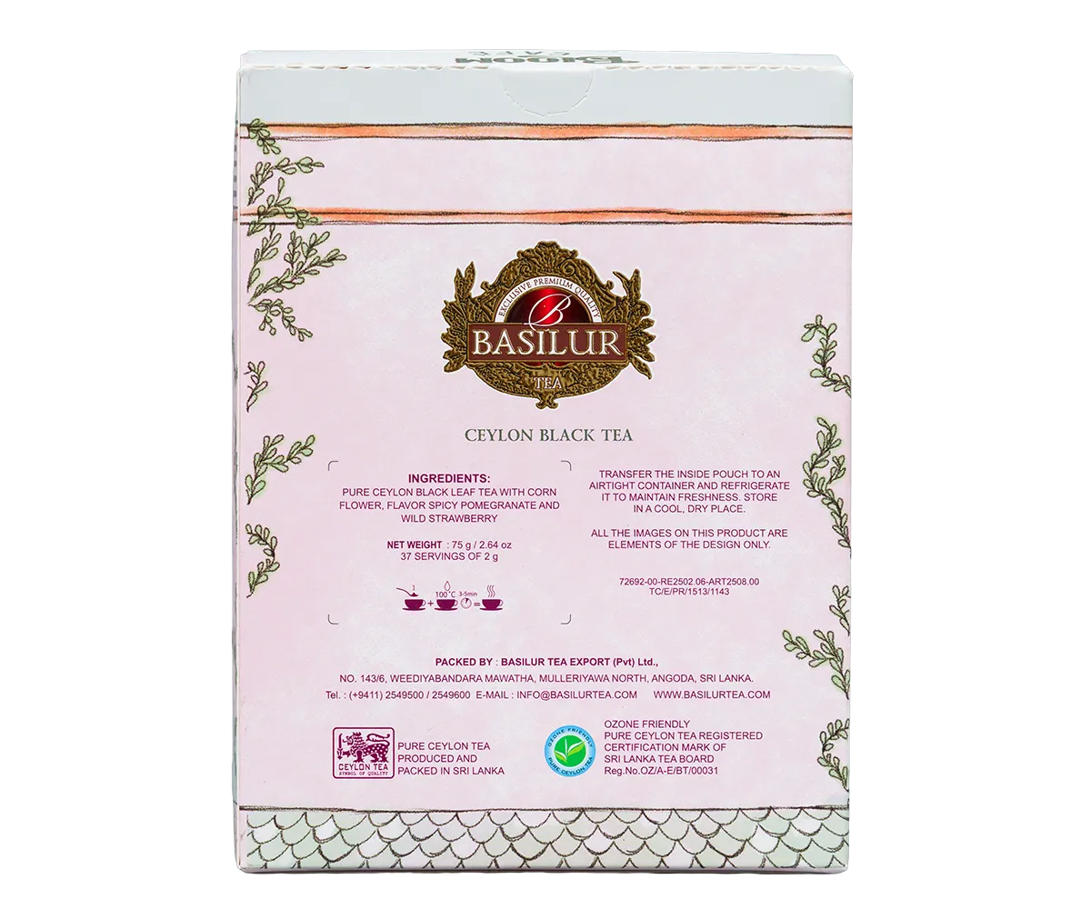Basilur Berry Twist sort te 75g bær