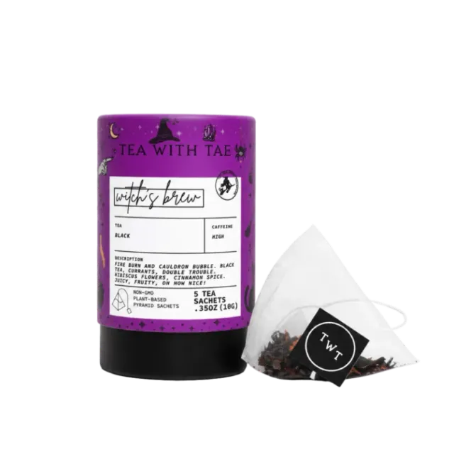 Tea with Tae Witch's Brew sort te 5 breve solbær