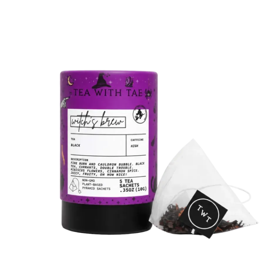 Tea with Tae Witch's Brew sort te 5 breve solbær