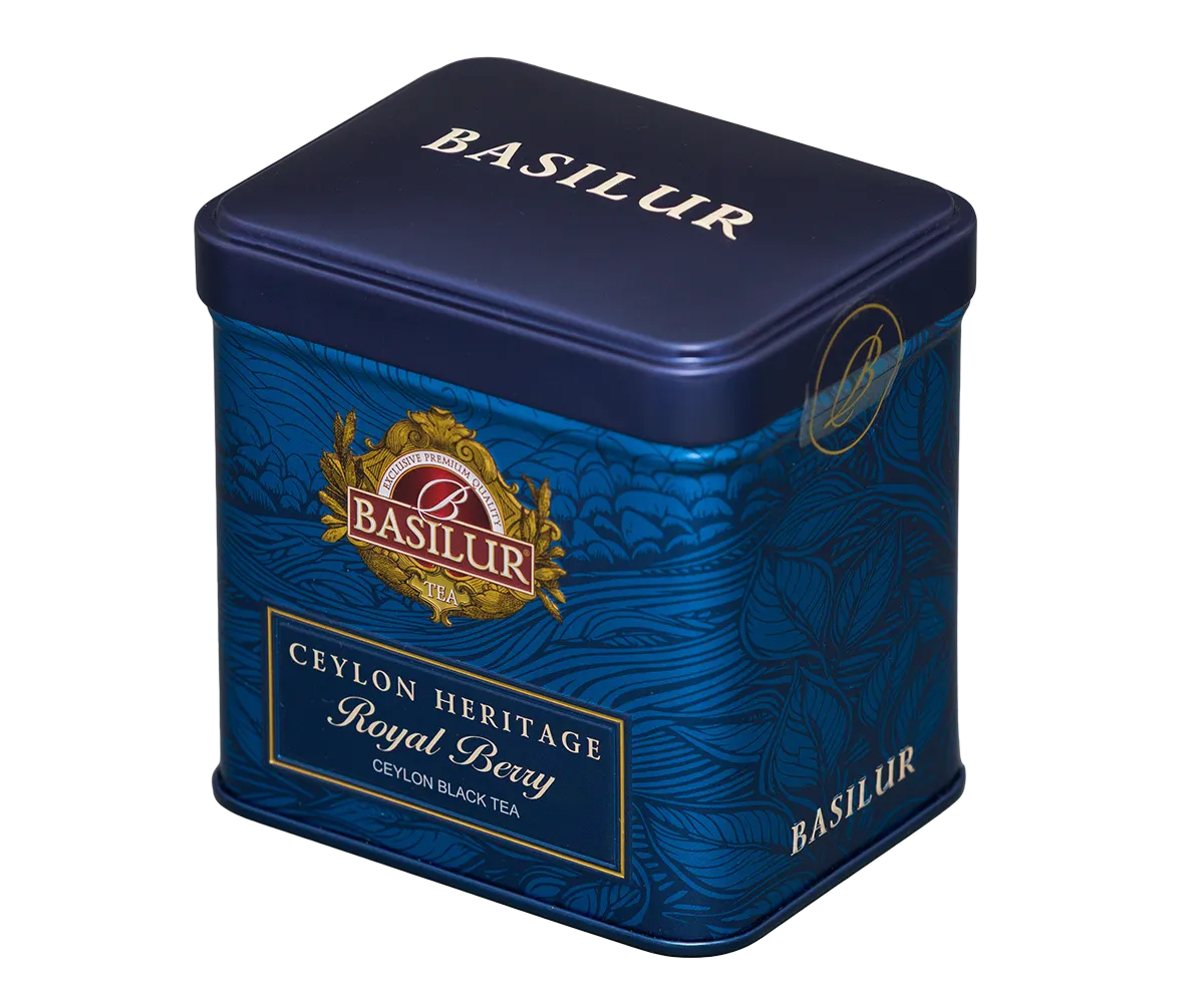 Basilur Ceylon Heritage Royal Berry løs te 50g bær