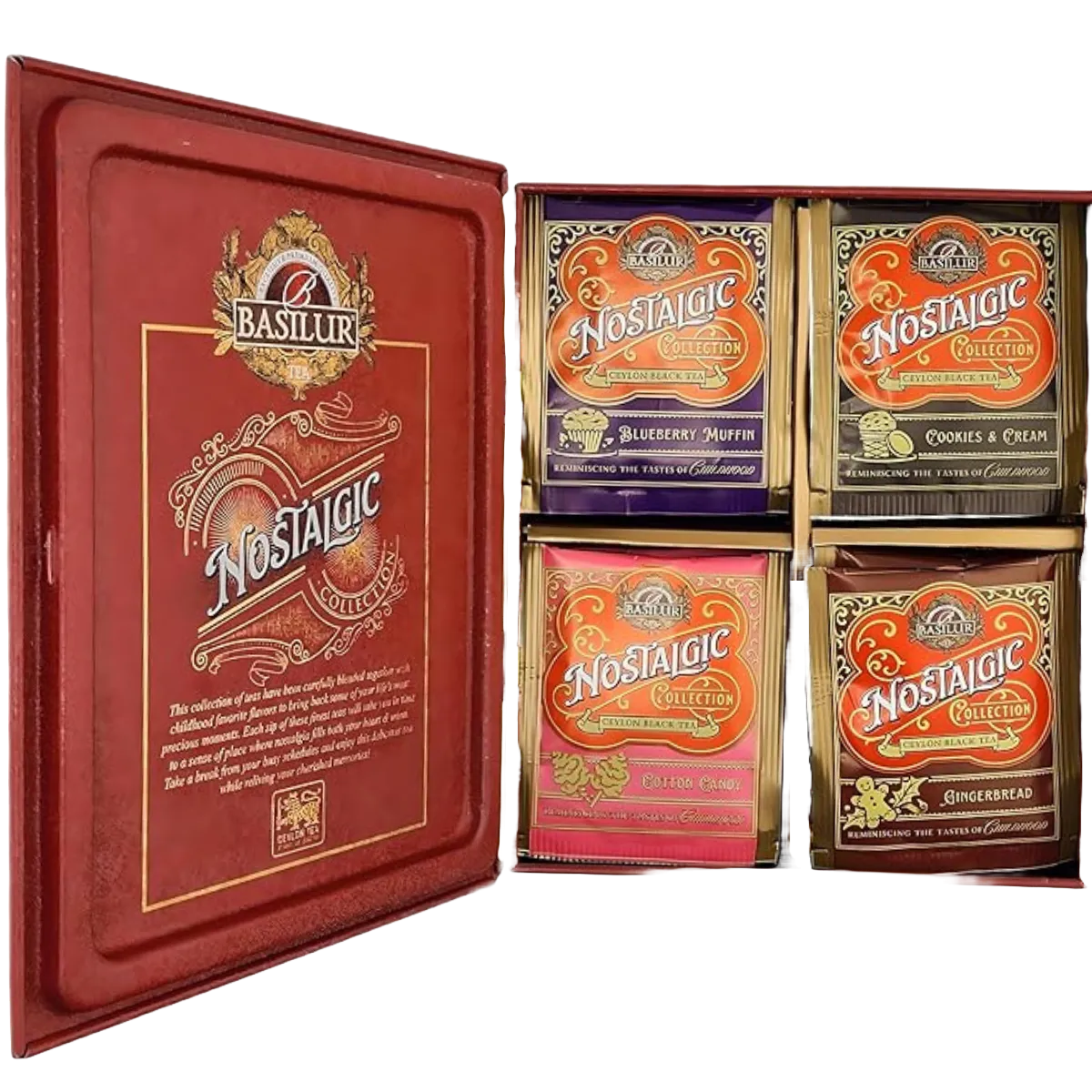 Basilur Nostalgic smagste 32 breve 4 smage