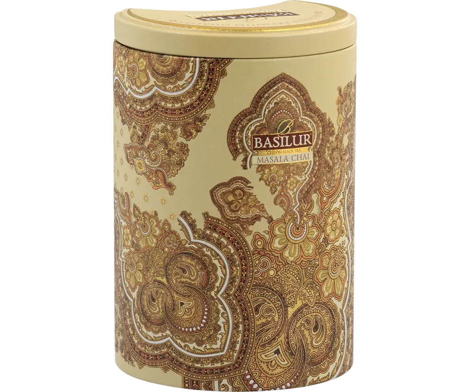 Basilur Masala Chai sort te løs 100g krydret