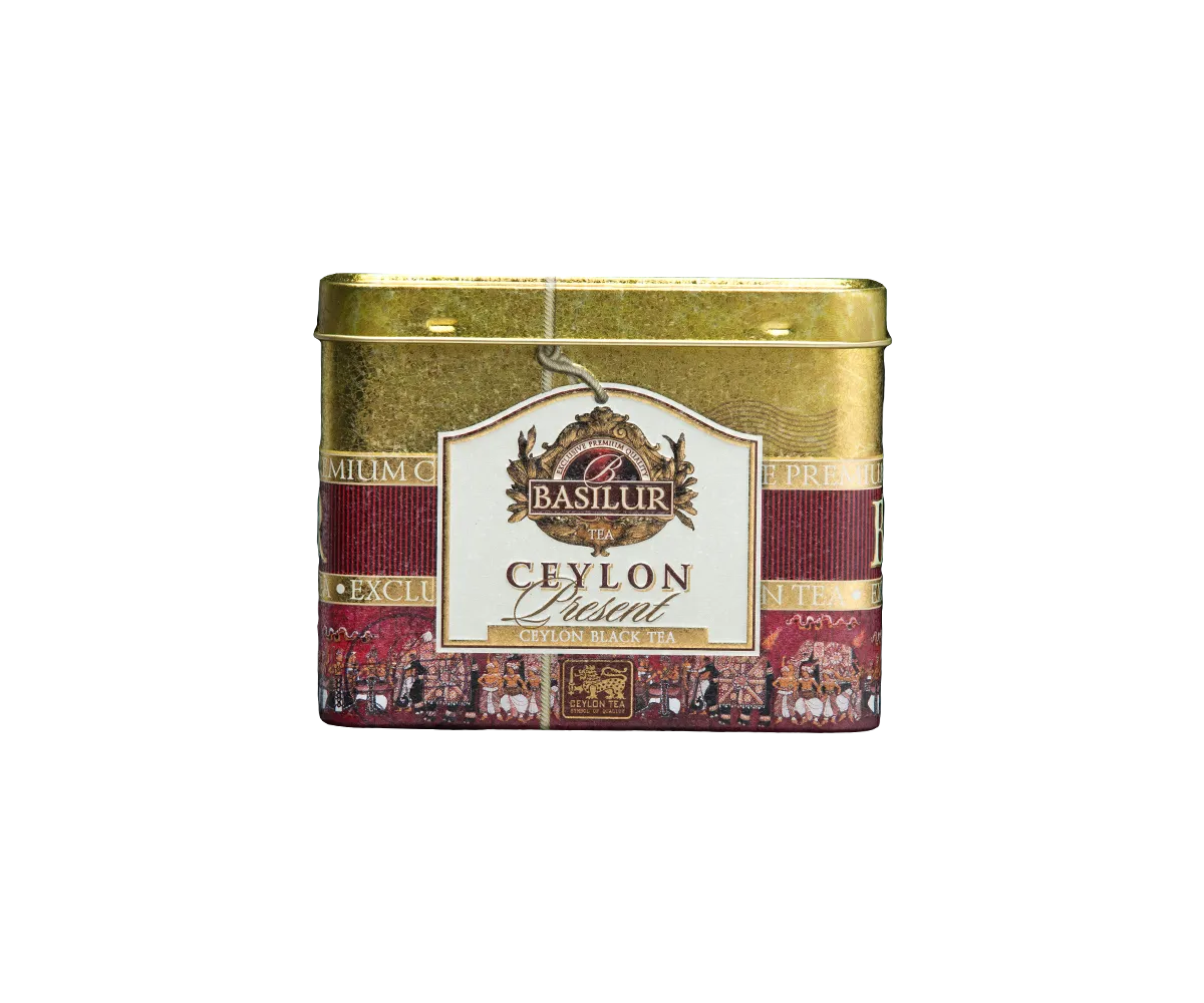 Basilur Present Ceylon Pure sort te 100g løsblad
