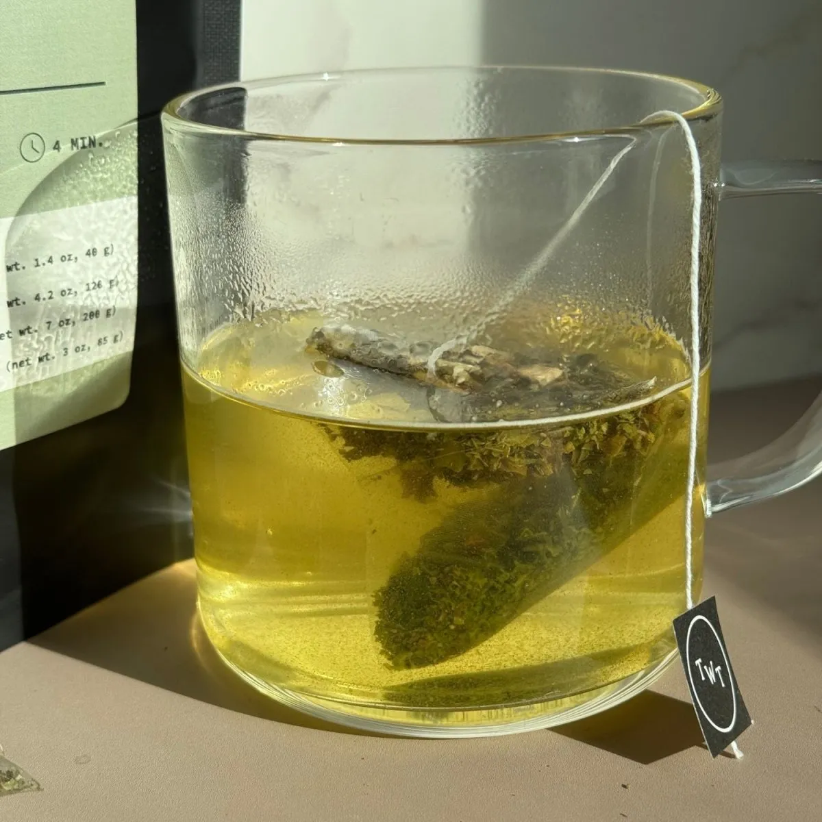 Tea with Tae Garden Sunrise pose grøn te 15 breve sencha