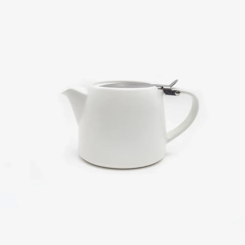 By SIPS White Tea Pot tekande hvid keramik