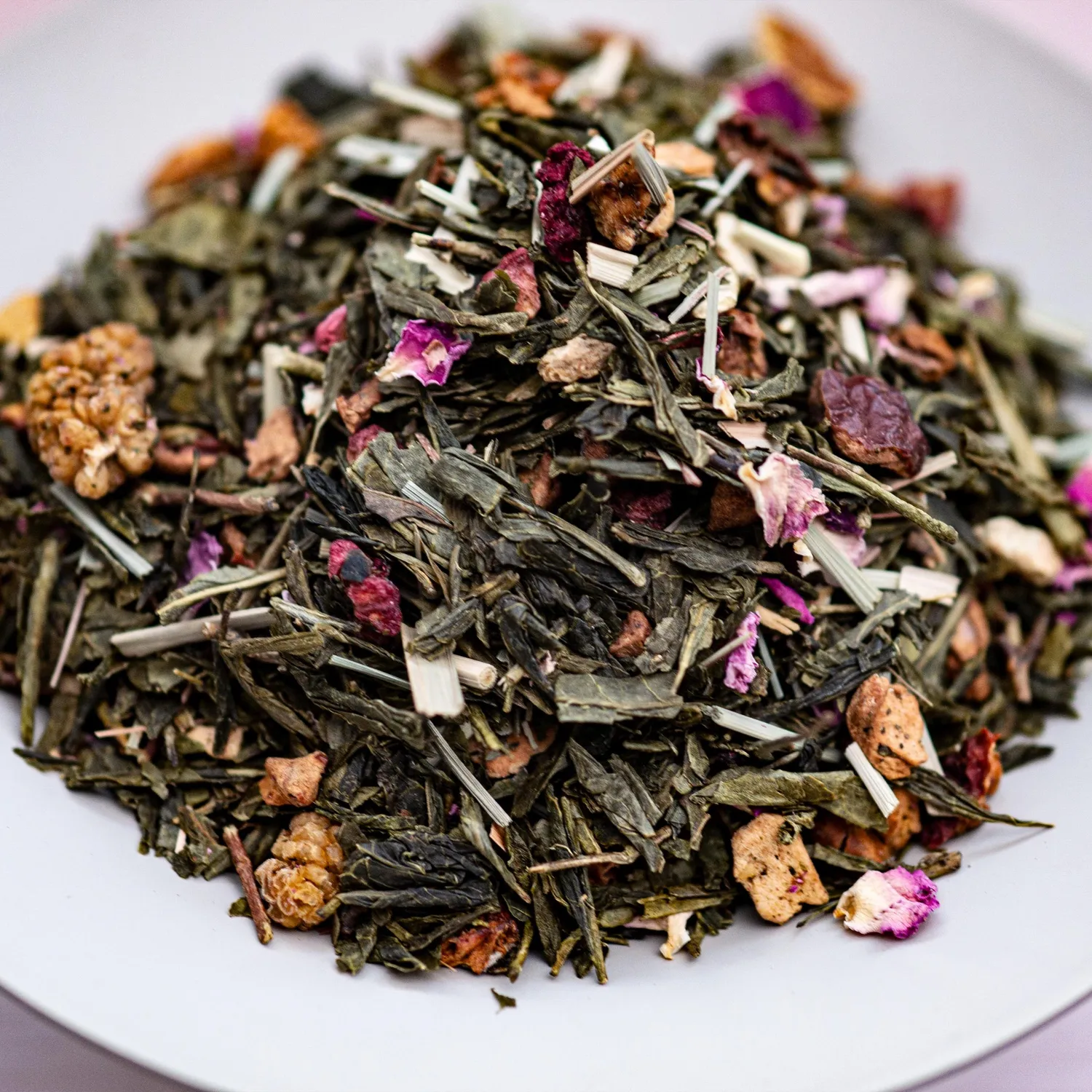 By SIPS Raspberry Mulberry grøn te med hindbær