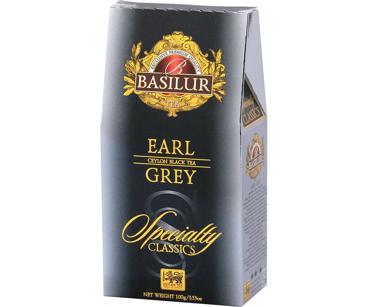 Basilur Specialty Classics Earl Grey løs te 100g bergamot