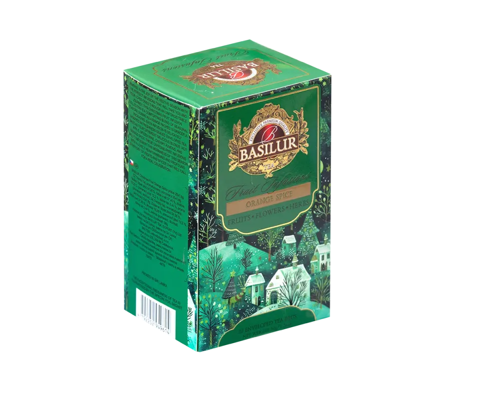 Basilur Fruit Infusions Orange Spice frugtte 20 breve