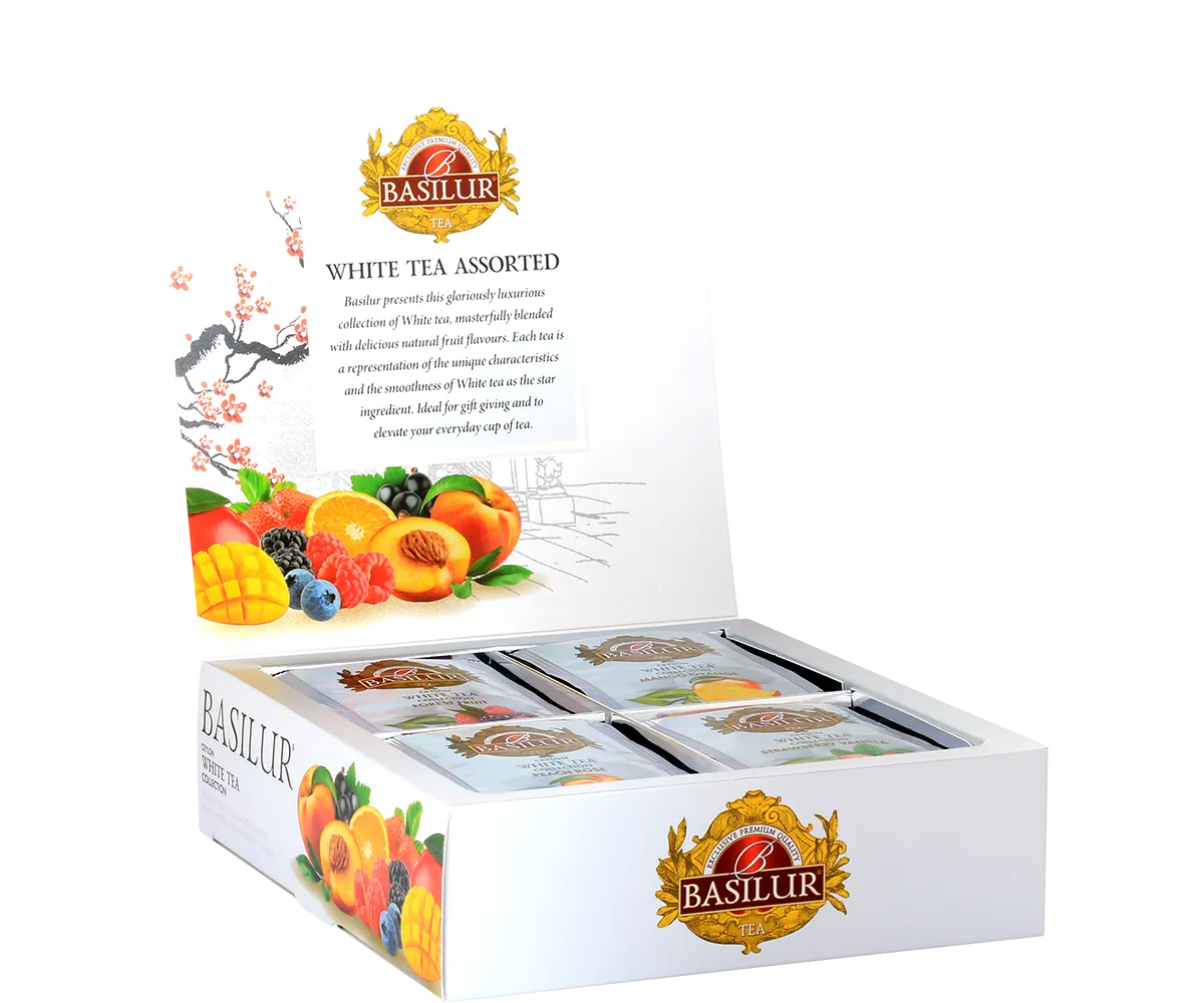Basilur White Tea Collection hvid te 40 breve