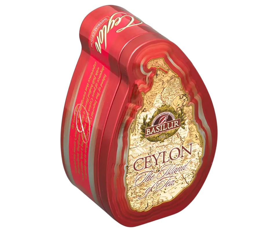 Basilur Island of Tea Imperial Ceylon sort te 100g kraftig