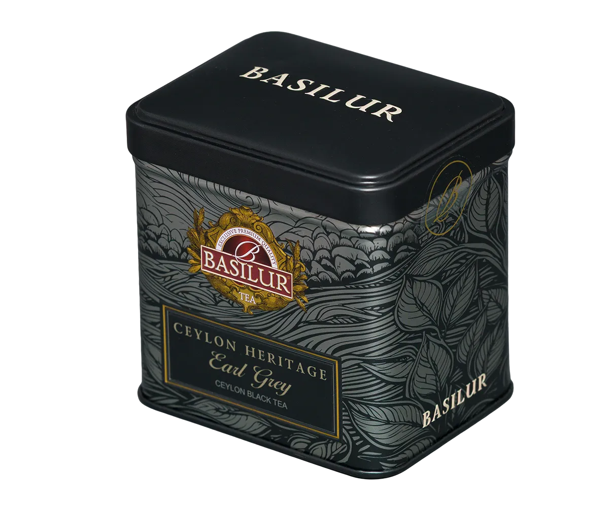 Basilur Ceylon Heritage Earl Grey løs te 50g bergamot