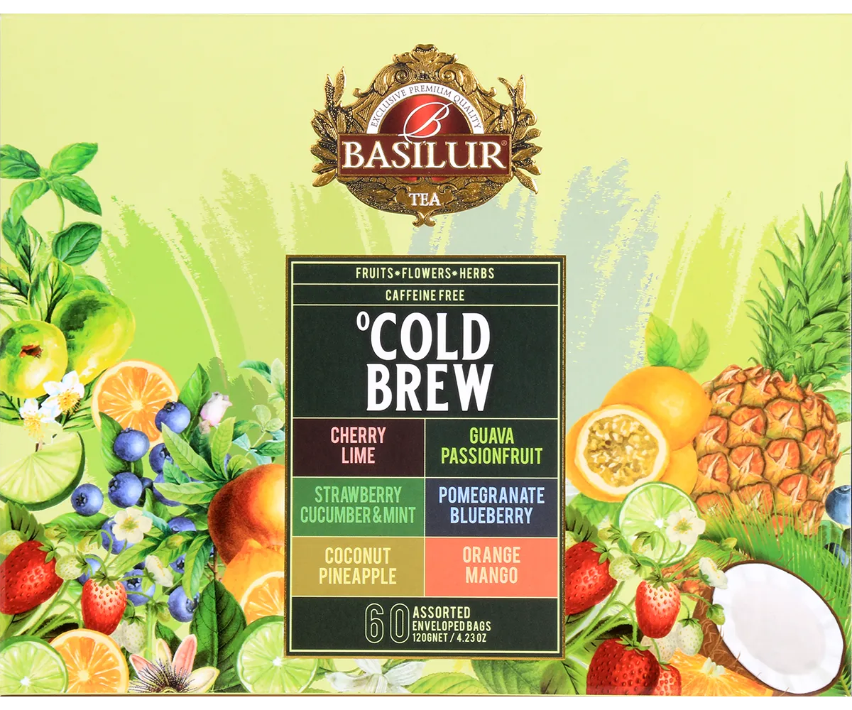 Basilur Cold Brew Assortment iste 60 breve 6 smage