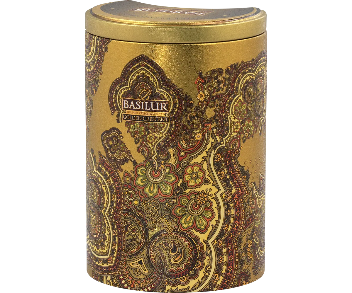 Basilur Golden Crescent sort te 100g pekoe