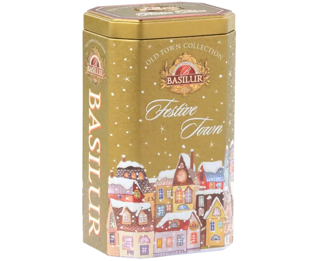Basilur Old Town Festive Town English Toffee sort te 75g
