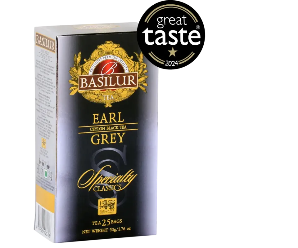 Basilur Specialty Classics Earl Grey sort te 25 breve bergamotte