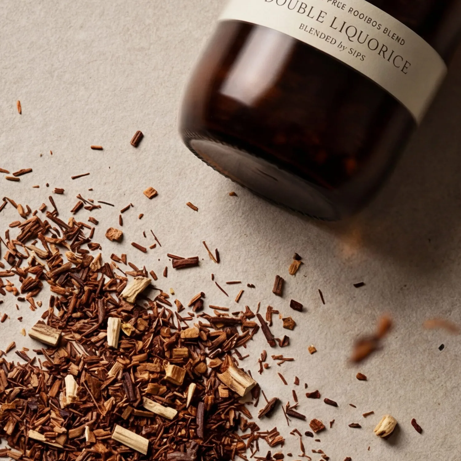 By SIPS Double Liquorice rooibos te lakrids