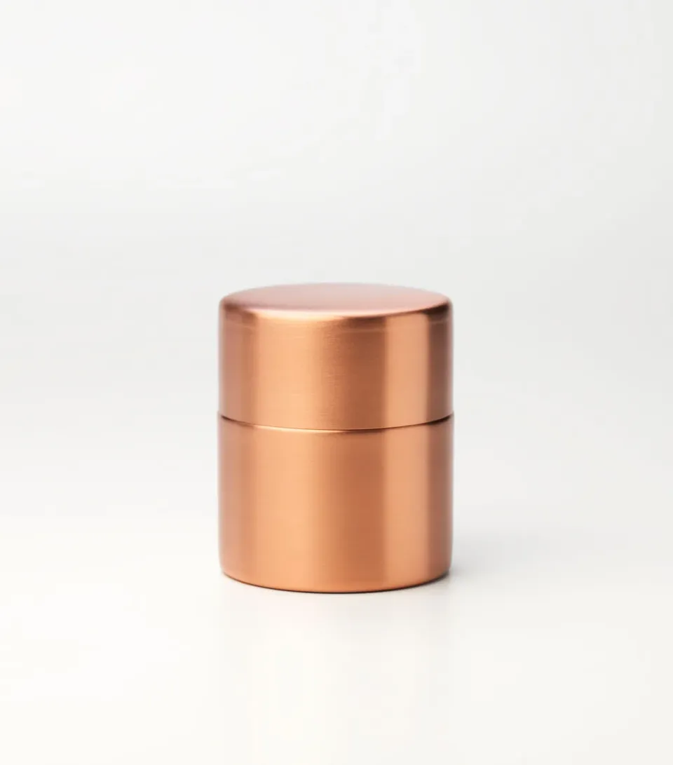 Tyst Te Copper tedåse medium kobber tind