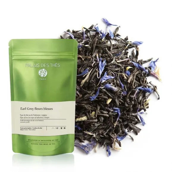 Palais des Thés Earl Grey Fleurs Bleues sort te 100 g bergamot