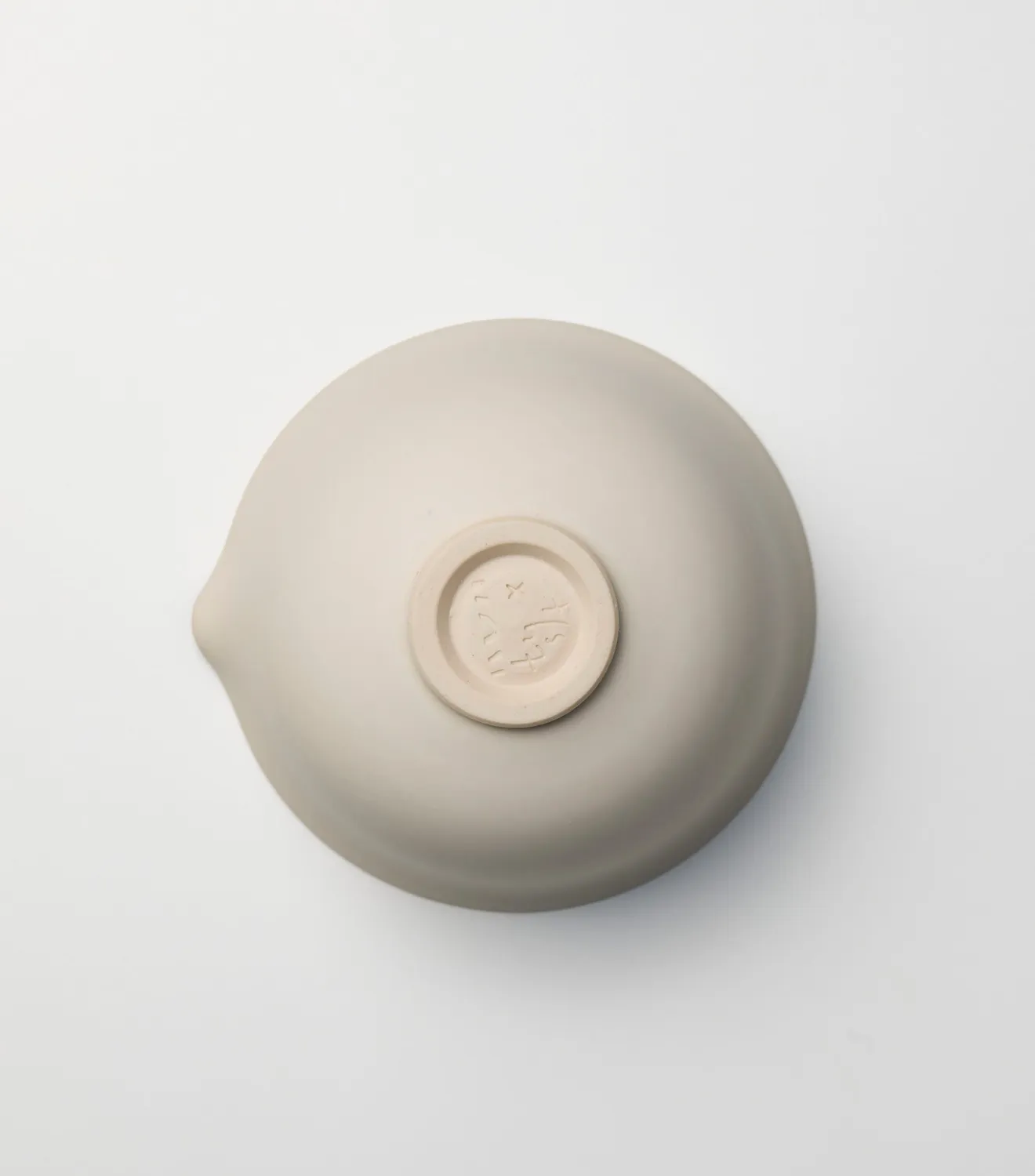 Tyst Te Lytken Chawan Matchaskål med Tud Hvid