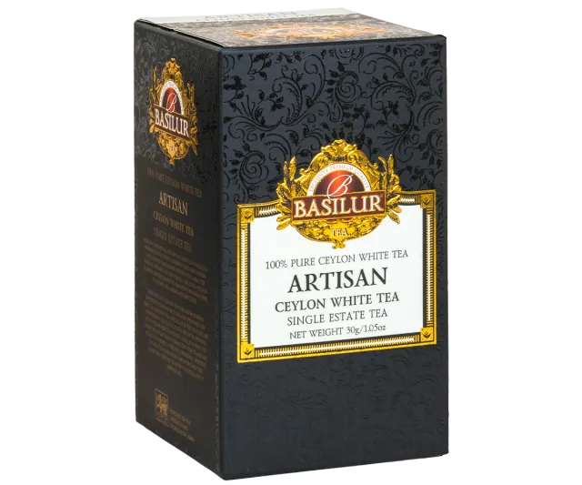 Basilur Artisan hvid te 30g højland sjælden