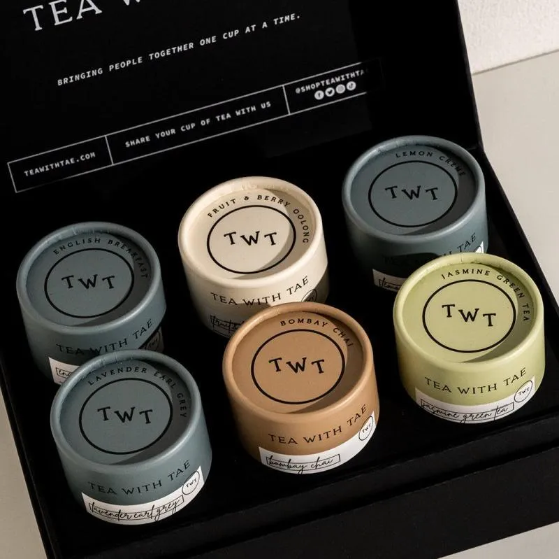 Tea with Tae Bento Box Build Your Own te gaveæske 30 breve