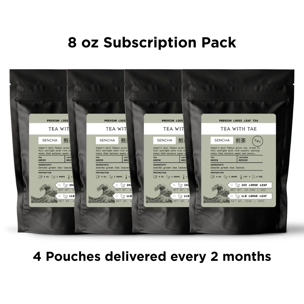 Tea with Tae Sencha Green løs te 57g japansk