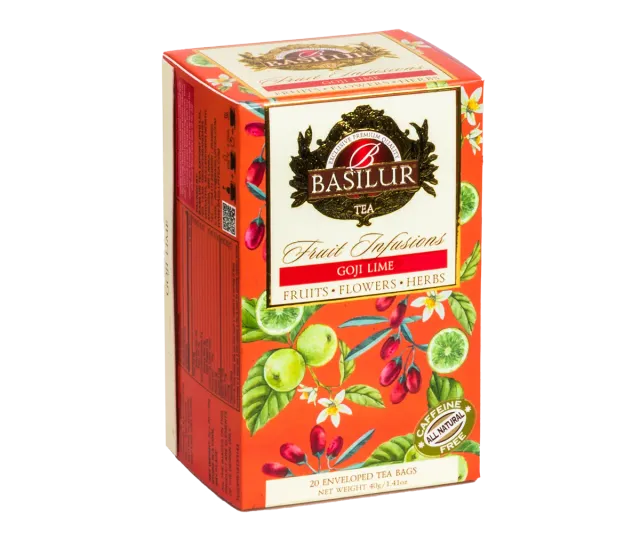 Basilur Magic Fruits Goji Lime frugtte 20 breve sød-sur