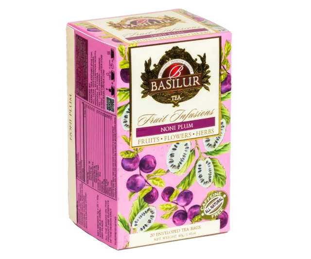 Basilur Magic Fruits Noni Plum frugtte 20 breve