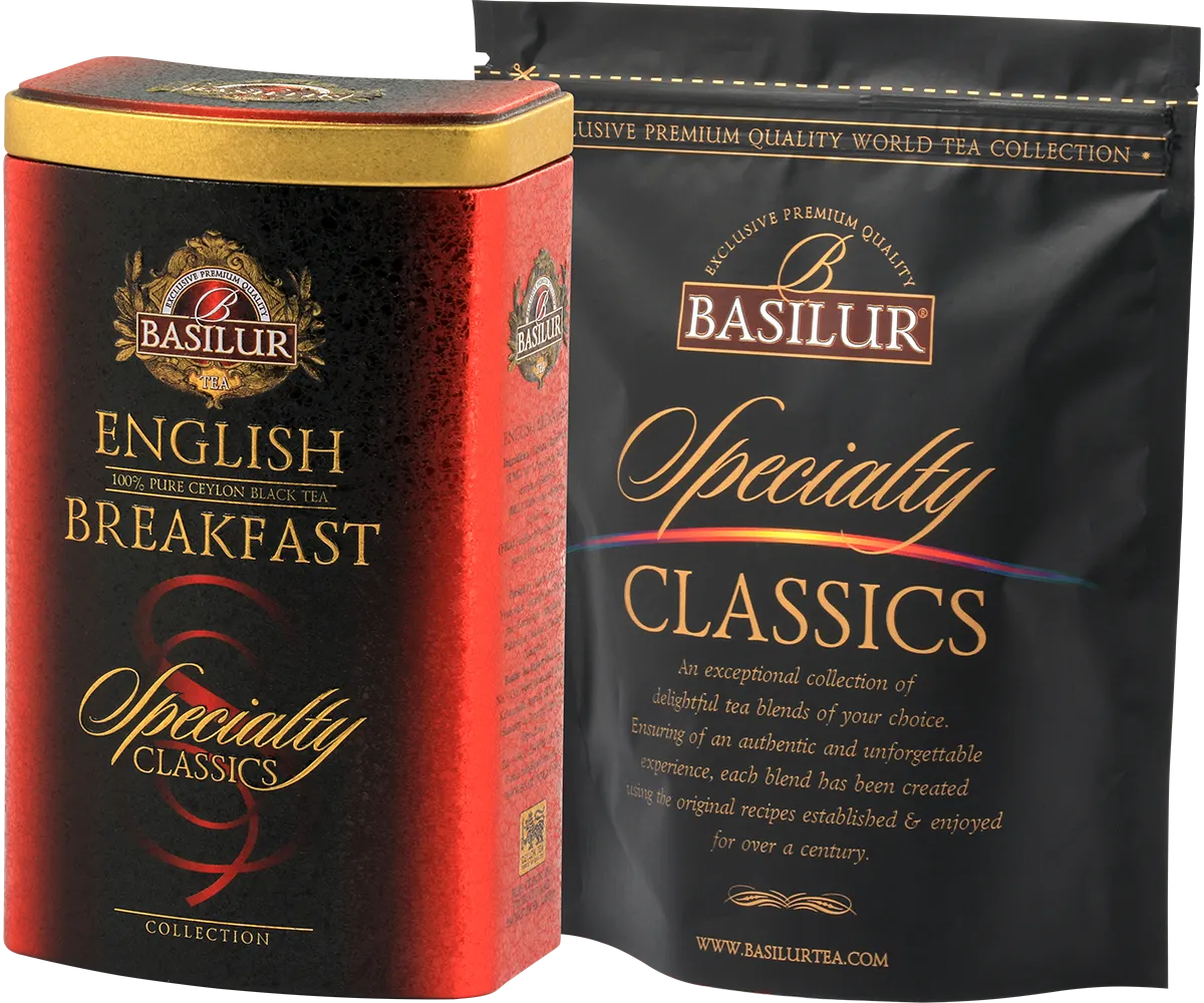 Basilur Specialty Classics English Breakfast sort te 100g løs