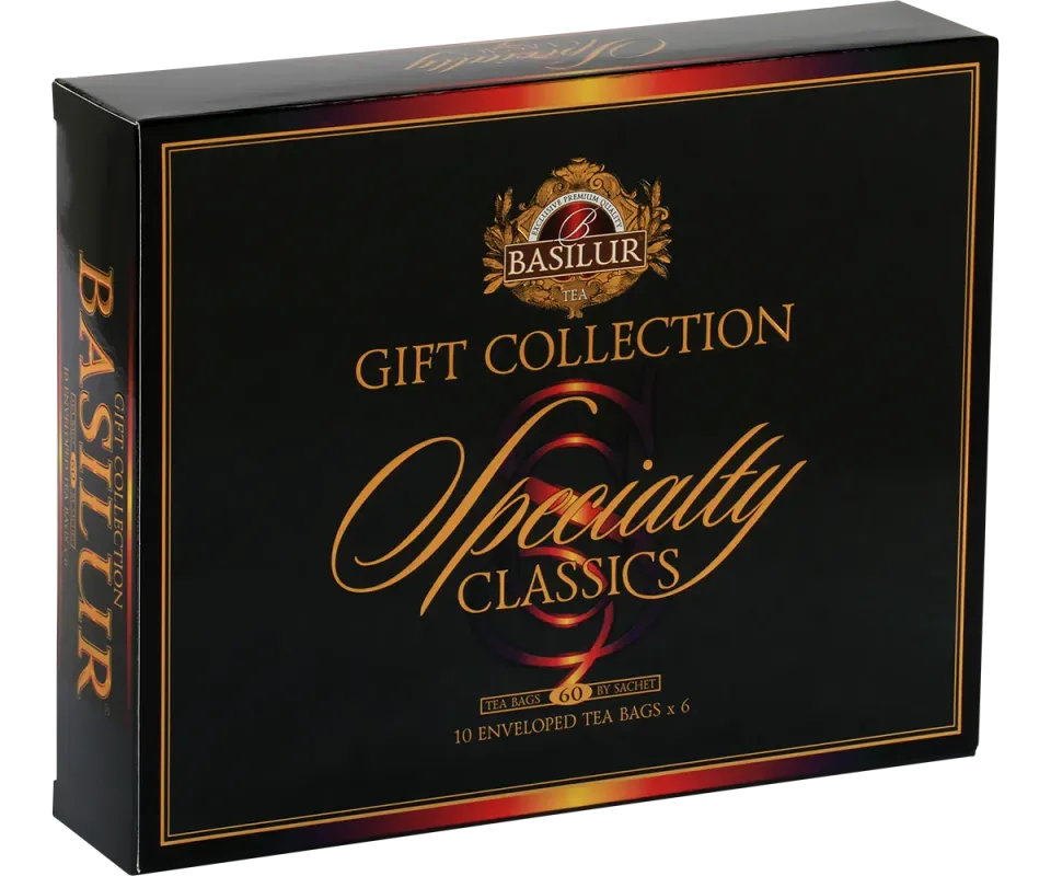 Basilur Specialty Classics assorteret te 60 breve 6 smage
