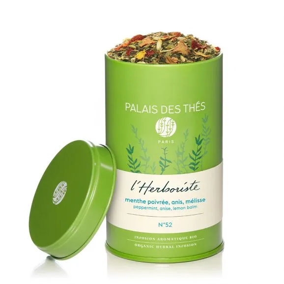Palais des Thés L'Herboriste N°52 urtete 100 g pebermynte