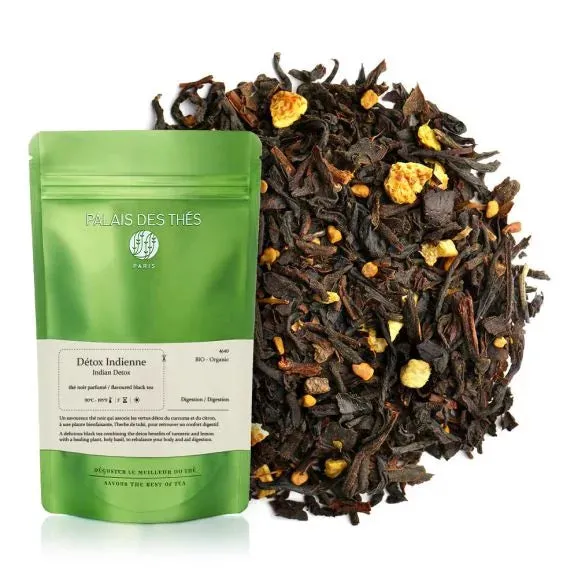 Palais des Thés Indian Detox sort te tedåse 120 g krydret
