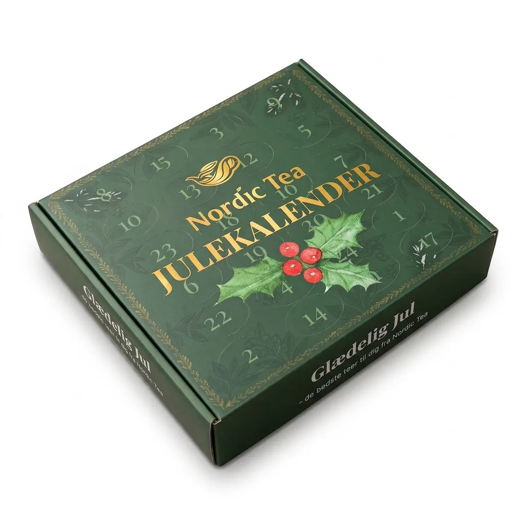 Nordic Tea Te Julekalender 2026 24 låger løs te