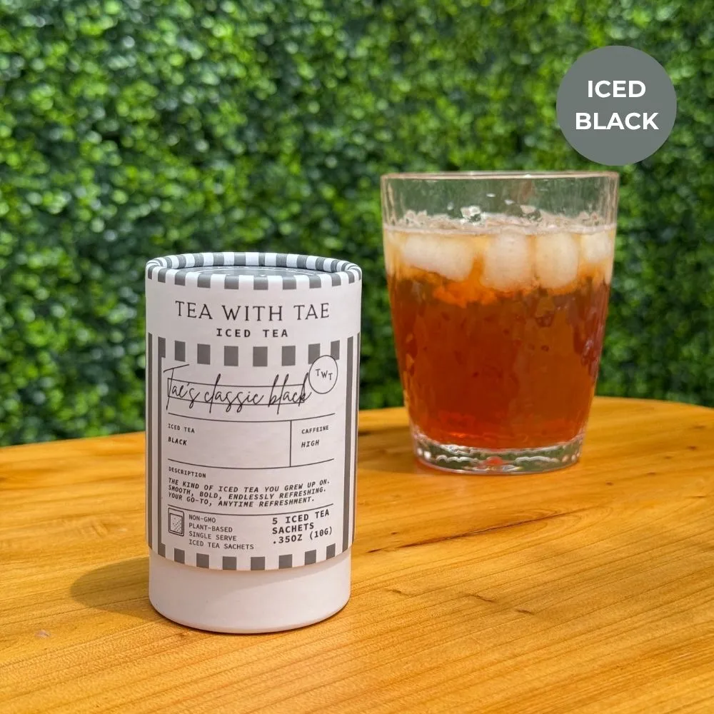 Tea with Tae Tae's Classic Black mini tube iste 5 breve