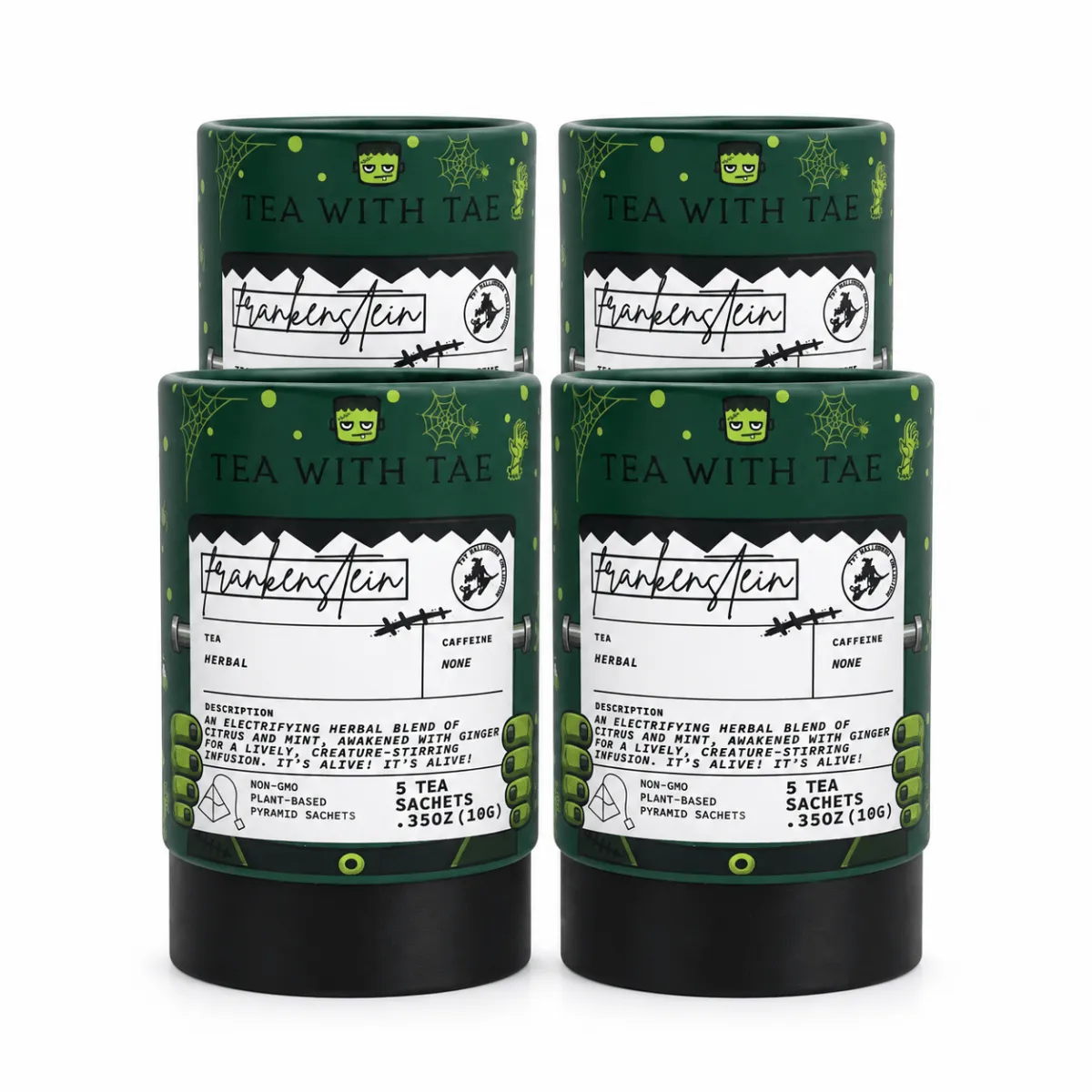 Tea with Tae Frankenstein urtete 4-pak tube citrus mynte