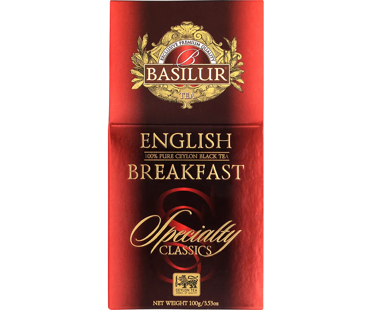 Basilur Specialty Classics English Breakfast sort te 100 g