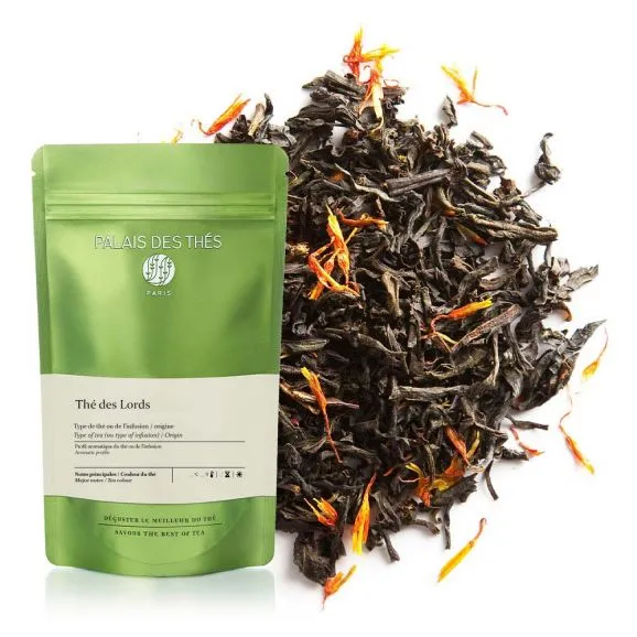Palais des Thés Lords Tea Earl Grey sort te tedåse 100 g