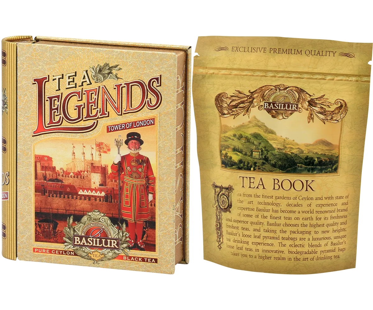 Basilur Tea Legends Tower of London sort te 5 breve
