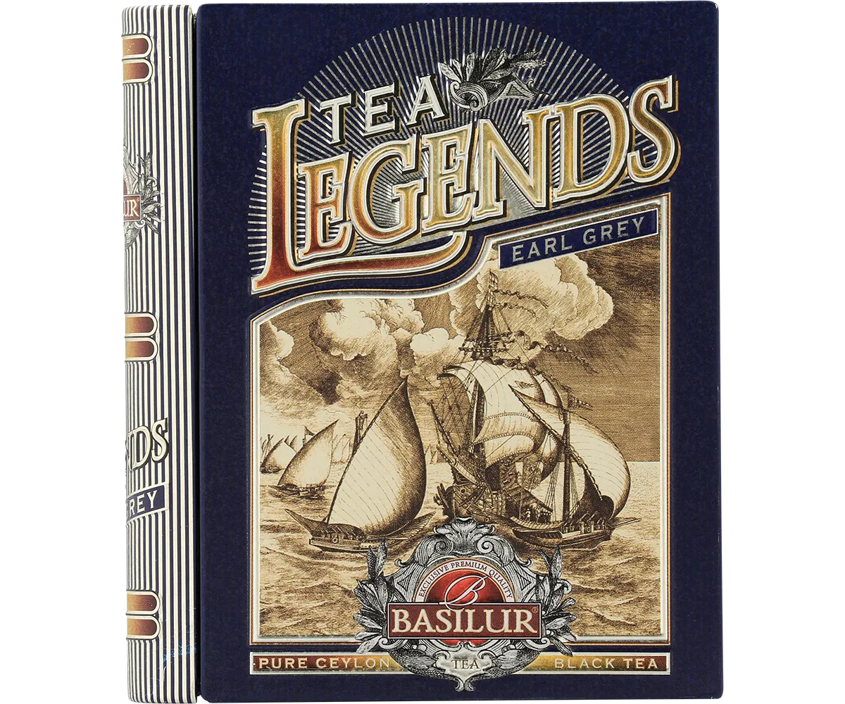 Basilur Tea Legends Earl Grey pyramide te 5 breve citrus