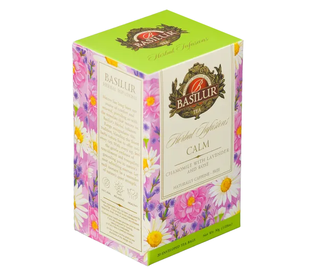 Basilur Herbal Infusions Calm urtete 20 breve kamille