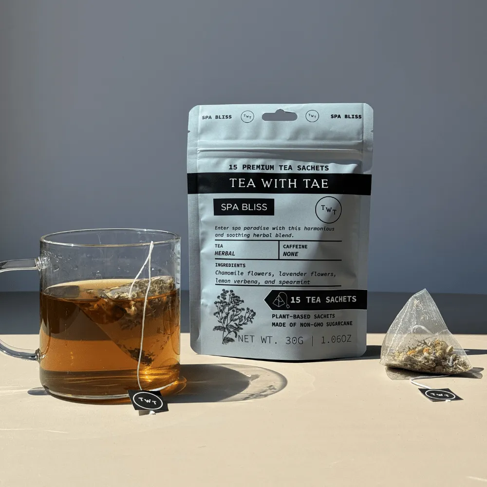 Tea with Tae Spa Bliss urtete 15 breve kamille