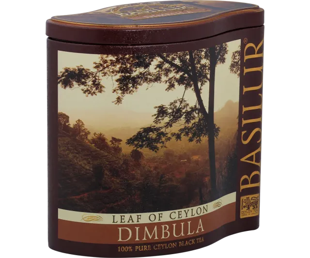Basilur Leaf of Ceylon Dimbula sort te 100g løs te