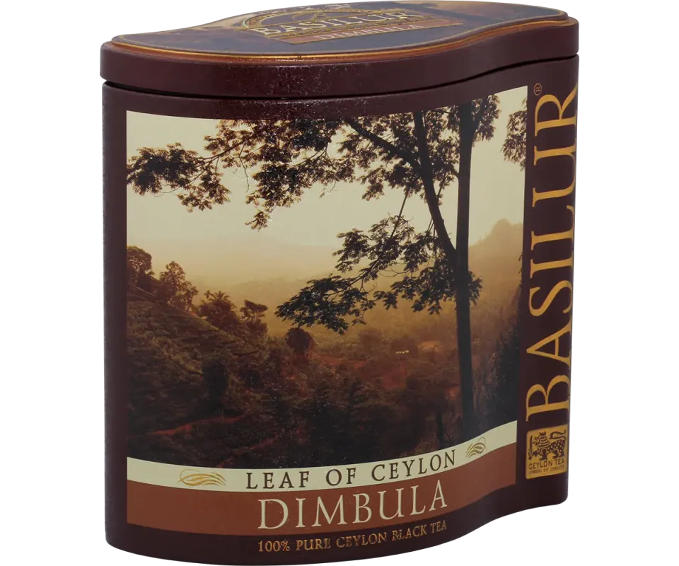 Basilur Leaf of Ceylon Dimbula sort te 100g løs te