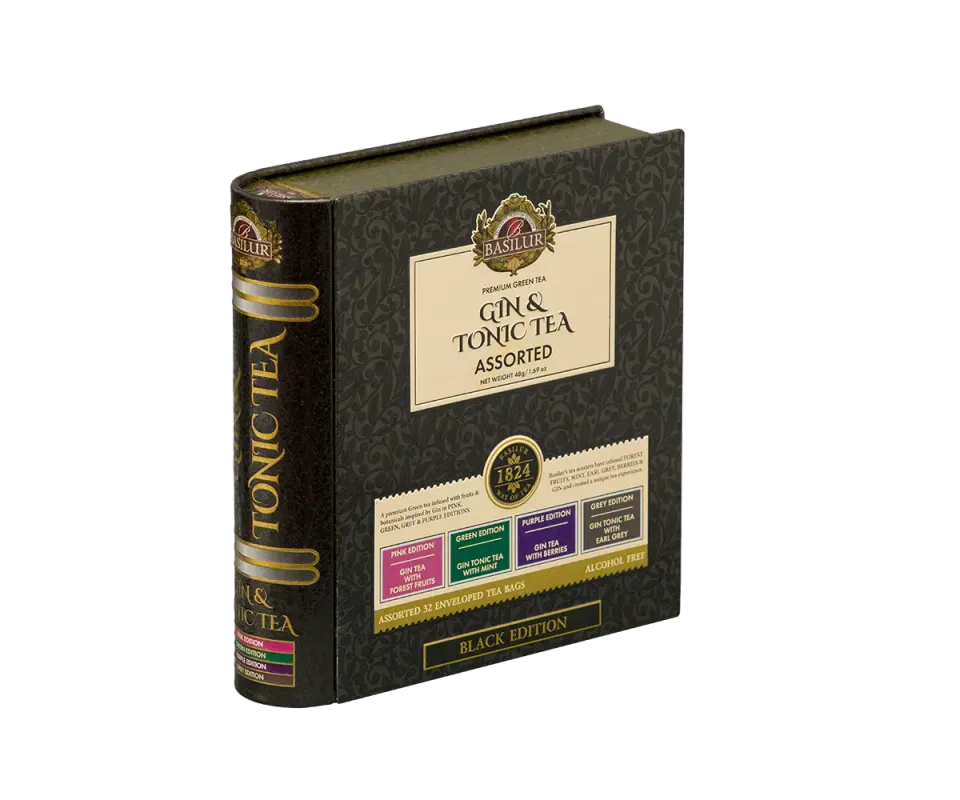 Basilur Gin Tonic Tea Black Limited te 32 breve citrus