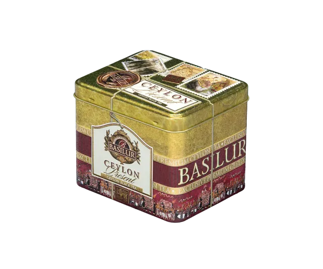 Basilur Present Ceylon Pure sort te 100g løsblad