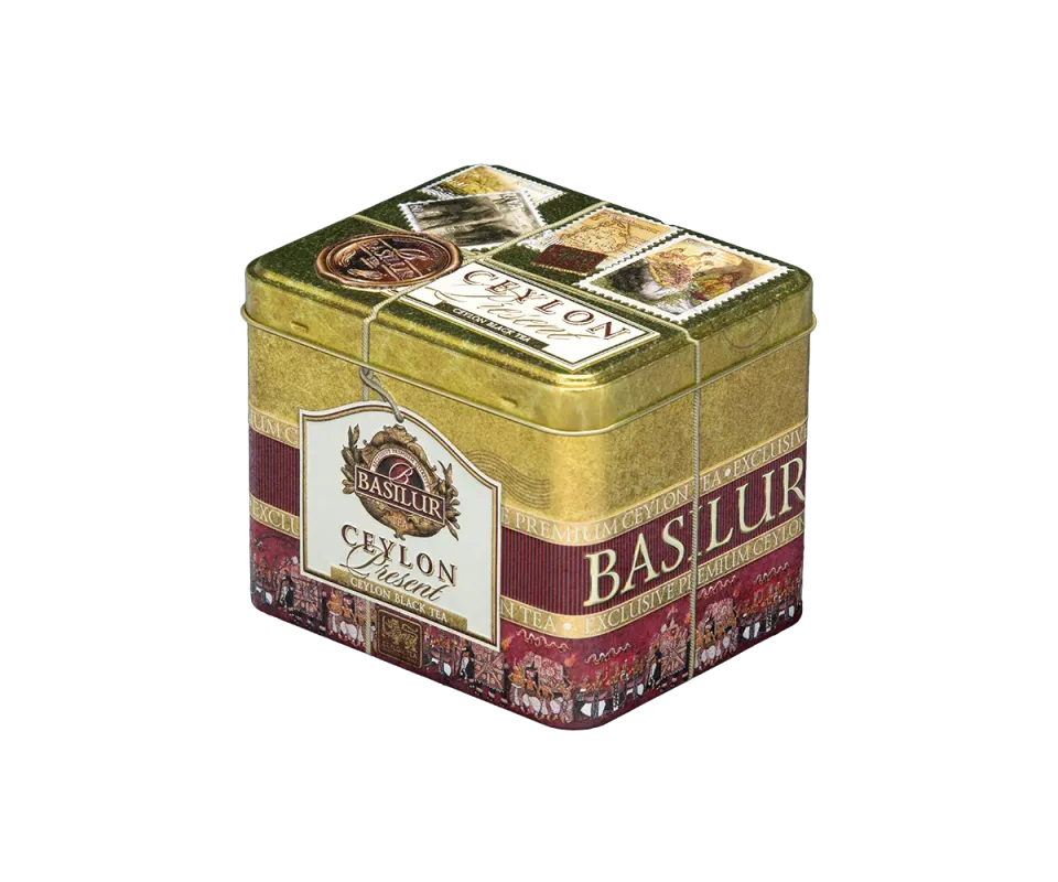 Basilur Present Ceylon Pure sort te 100g løsblad