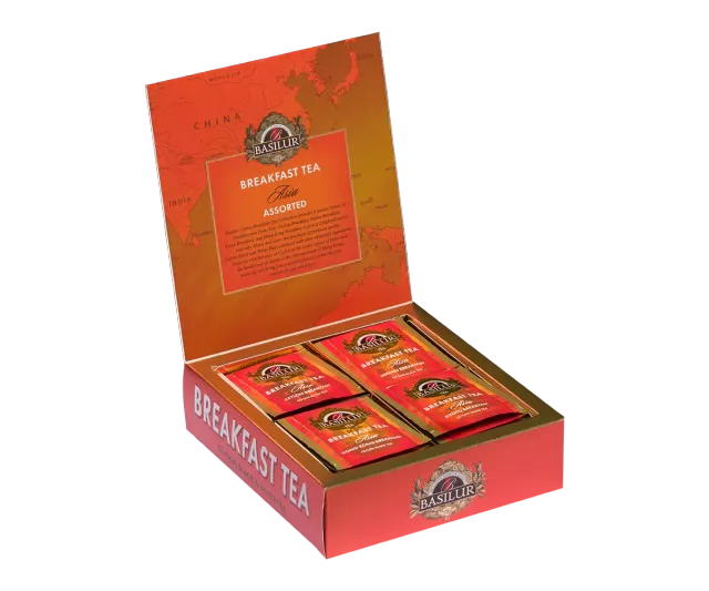 Basilur Breakfast Tea Asia sort te 40 breve elegant